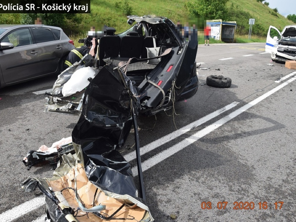 Dopravná nehoda v okrese Rožňava