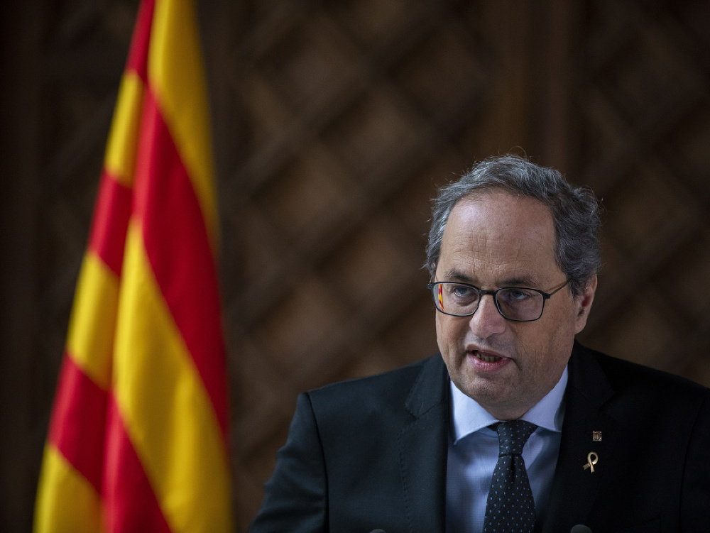 Predseda katalánskej vlády Quim Torra
