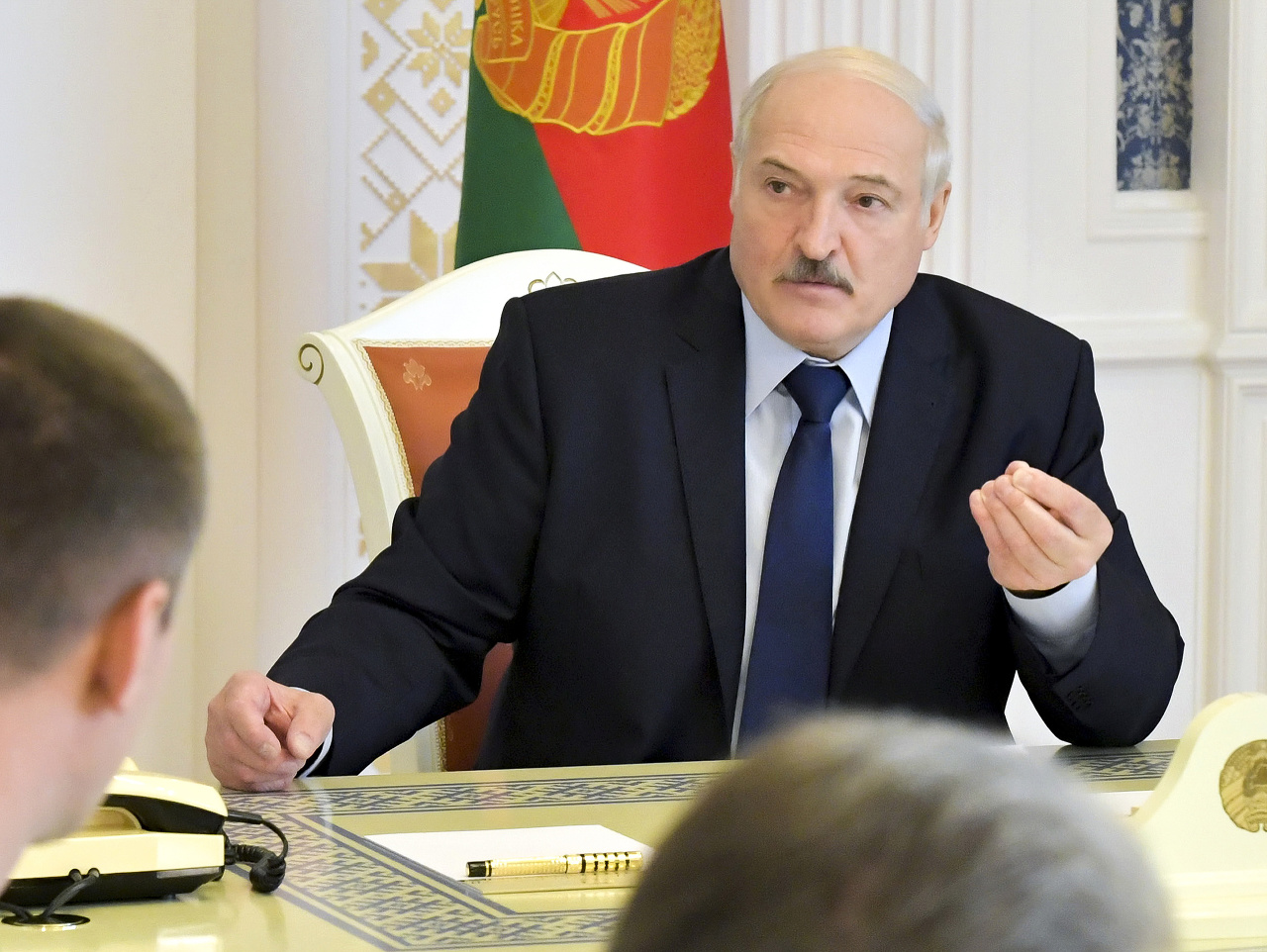Bieloruský prezident Alexandr Lukašenko 