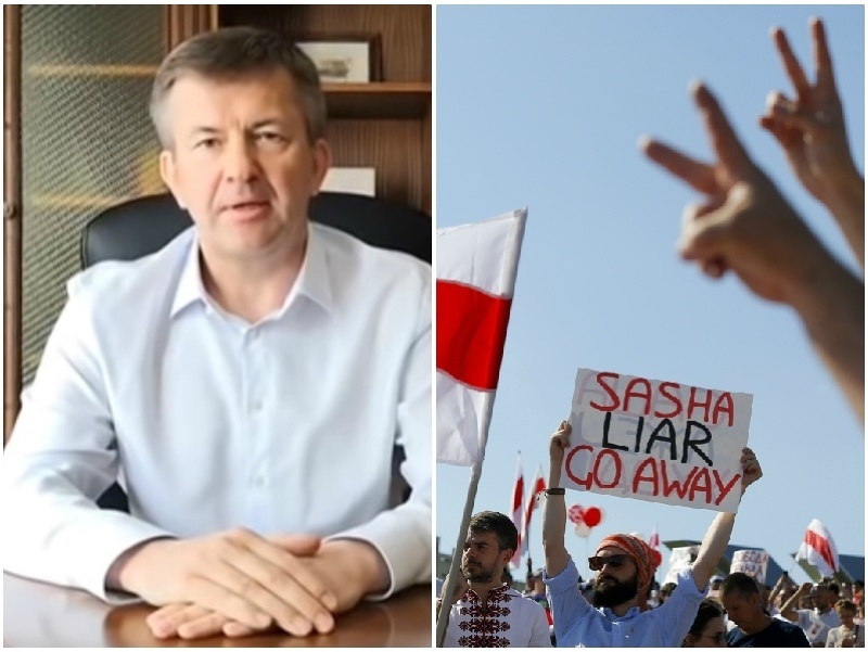 Ljaščeňa vo videu podporil protesty v Bielorusku