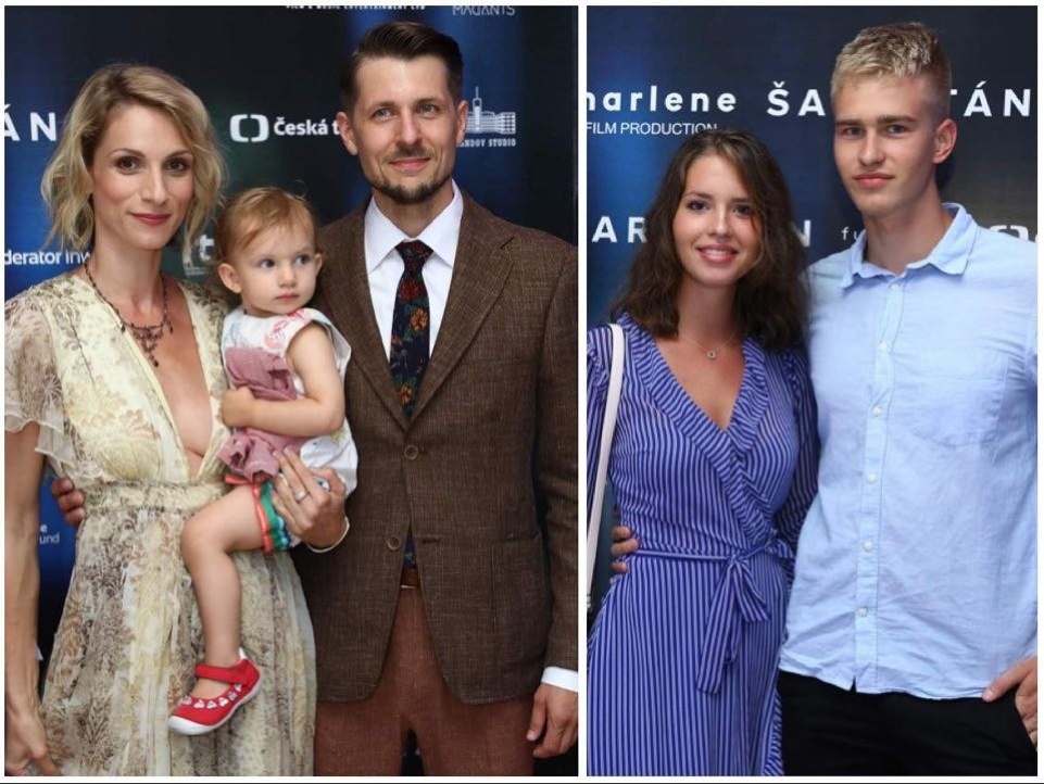 Zuzana Kanócz a Juraj Loj priviedli na premiéru aj najmladšiu dcéru Leylu, syn Martina Nikodýma zas svoju priateľku.