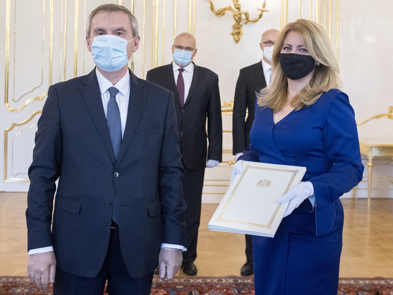 Zuzana Čaputová prijala vo štvrtok trojicu nových veľvyslancov