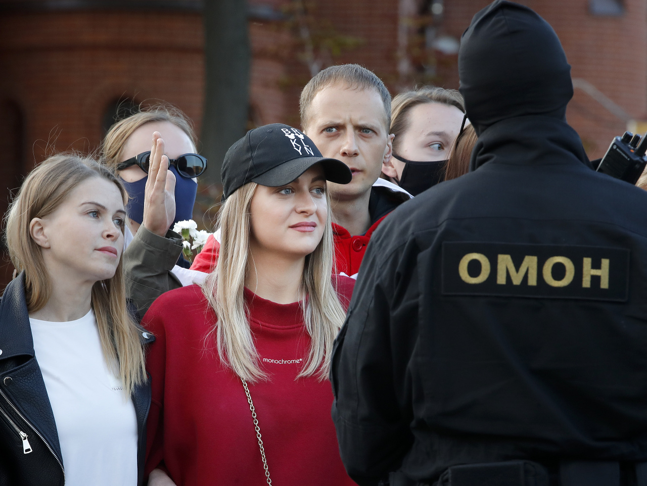 Ženy na pochode v Minsku vyzývali Lukašenka na odstúpenie