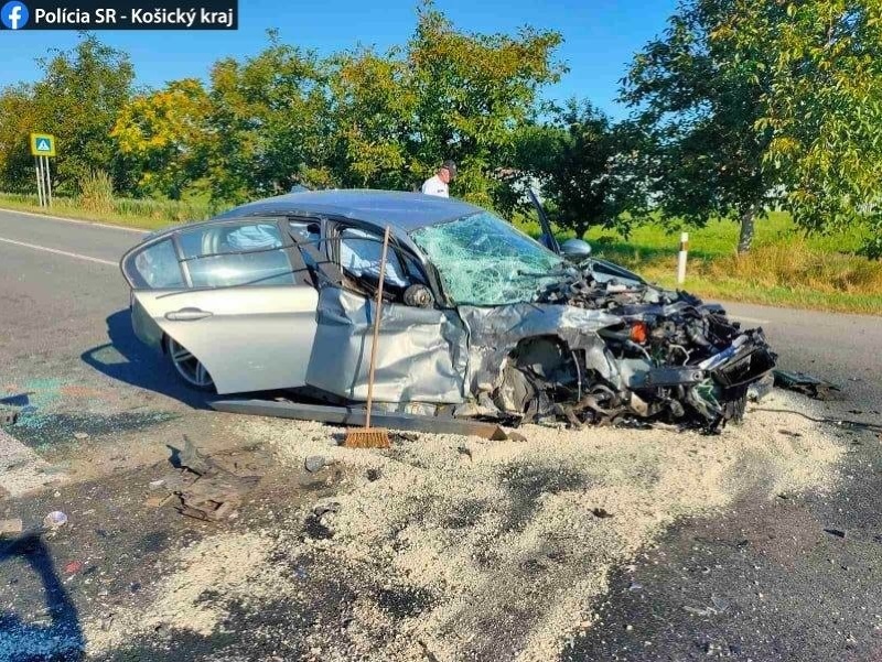 Dnes ráno došlo k vážnej dopravnej nehode pri obci Fekišovce.