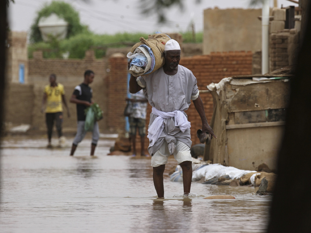 Vláda v Sudáne pre záplavy vyhlásila trojmesačný stav núdze
