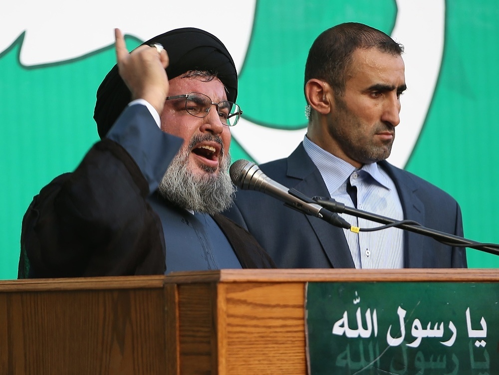 Vodca libanonského hnutia Hizballáh Hasan Nasralláh