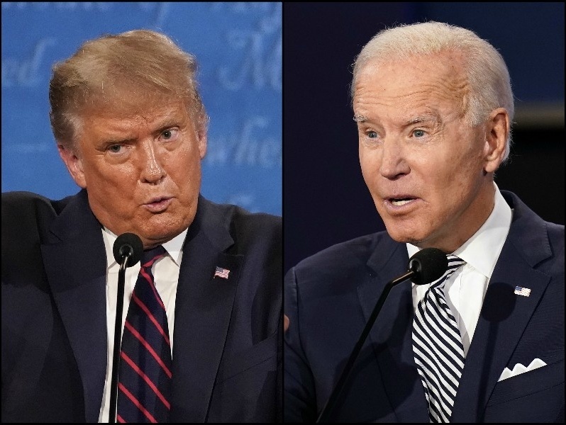 Trump a Biden sa stretli v televíznej debate.