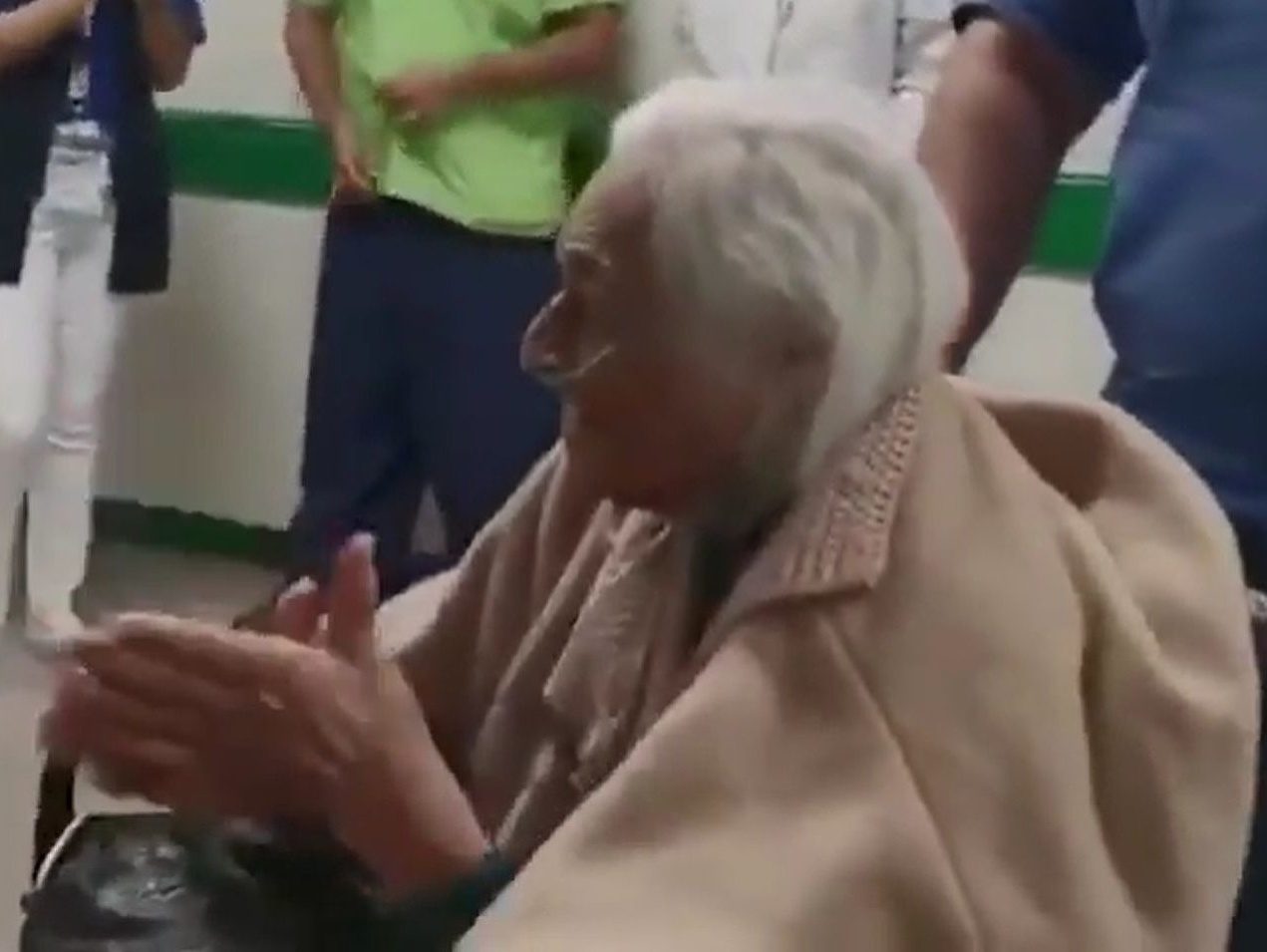 Dona Maria má 103 rokov a prežila chorobu Covid-19.