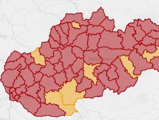 Na Slovensku nie je zelený ani jeden región