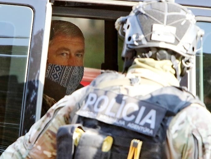 Dušan Kováčik v rukách polície