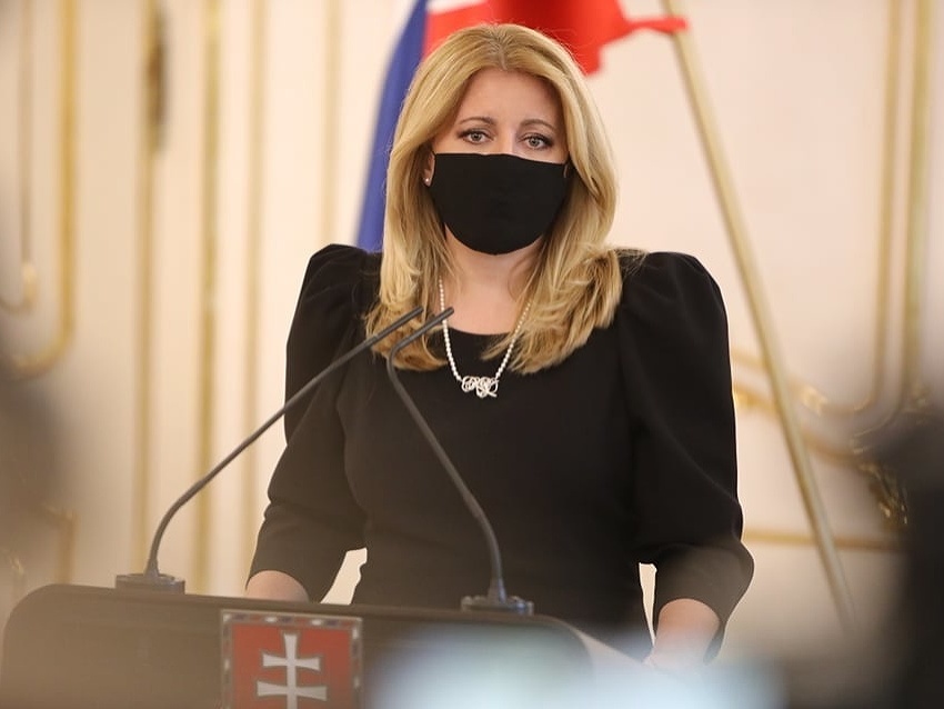 Prezidentka SR Zuzana Čaputová