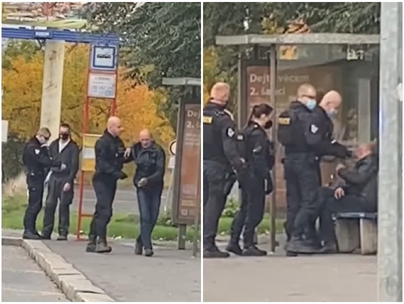 Policajt sfackoval muža bez rúška