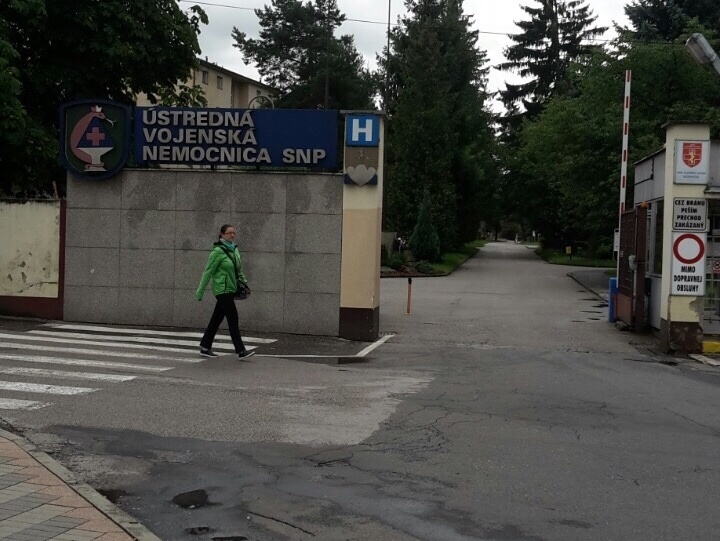 Ústredný vojenská nemocnica v Ružomberku.