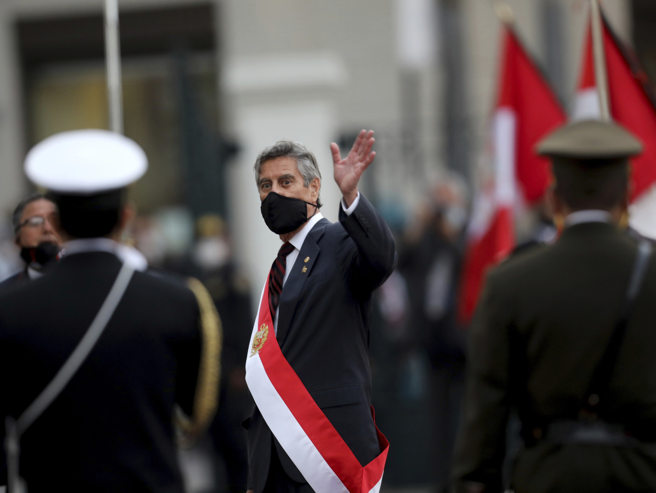 Nový peruánsky prezident Francisco Sagasti 
