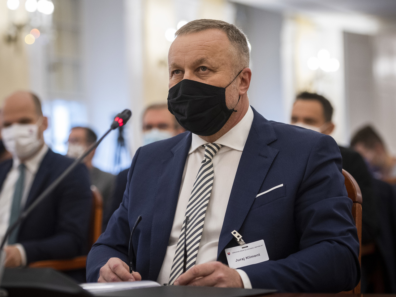 Na snímke kandidát na generálneho prokurátora Juraj Kliment
