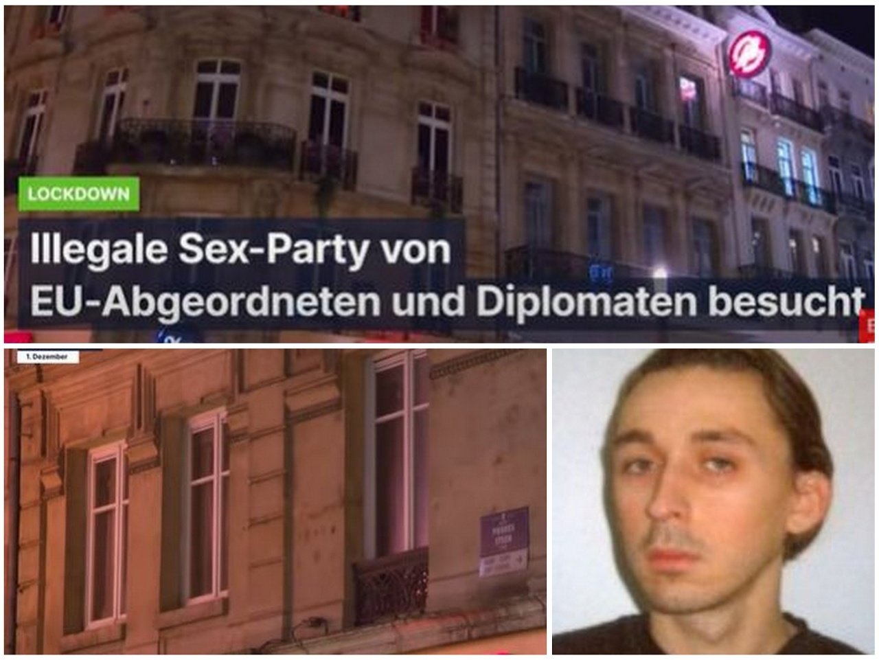 Dawid Manzheley organizoval gay párty v jednom z bruselských bytov.