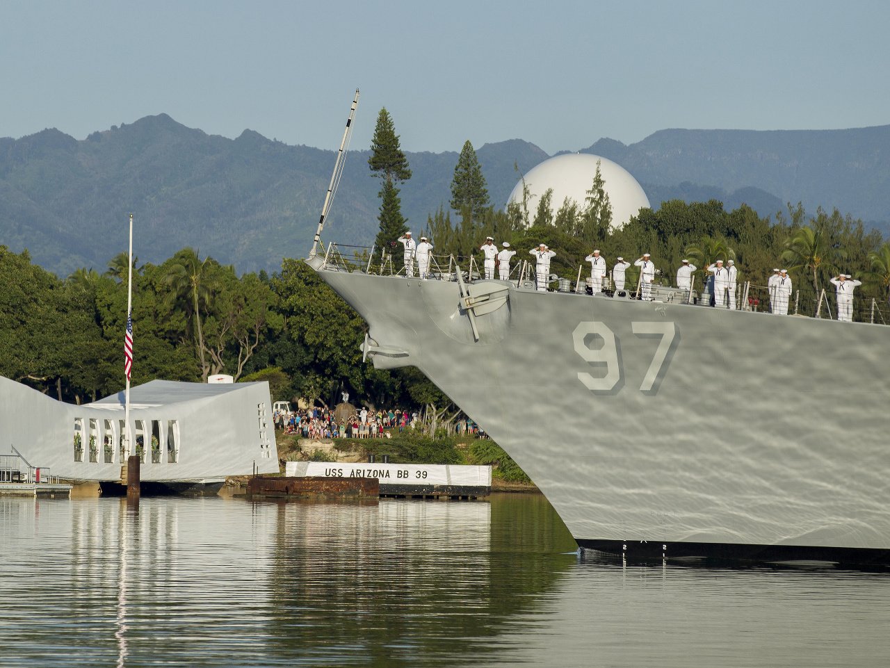Ilustračné foto (75. výročie útoku na Pearl Harbor pred štyrmi rokmi)