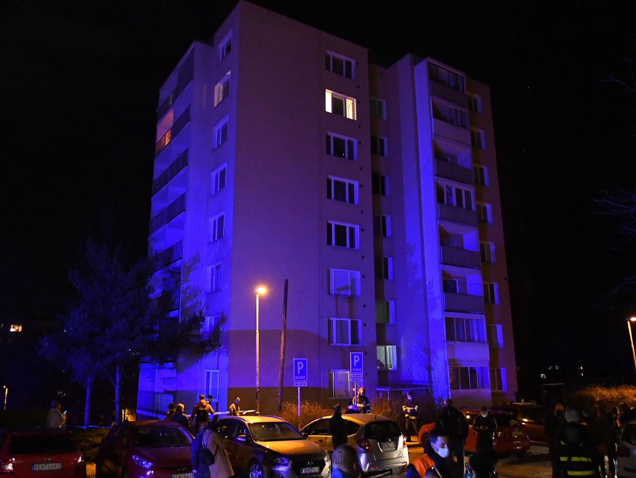 Požiar bytu na Ovručskej ulici v Košiciach