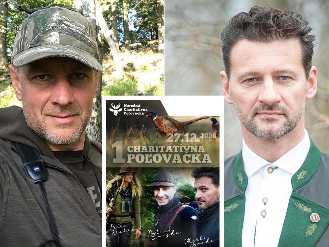 Patrik Švajda a Marko Igonda sú tvárami charitatívnej poľovačky.