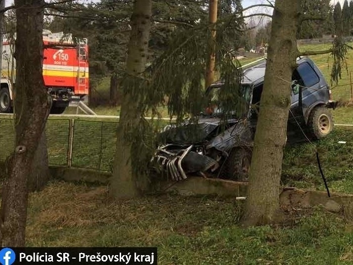 Nehoda v okrese Humenné