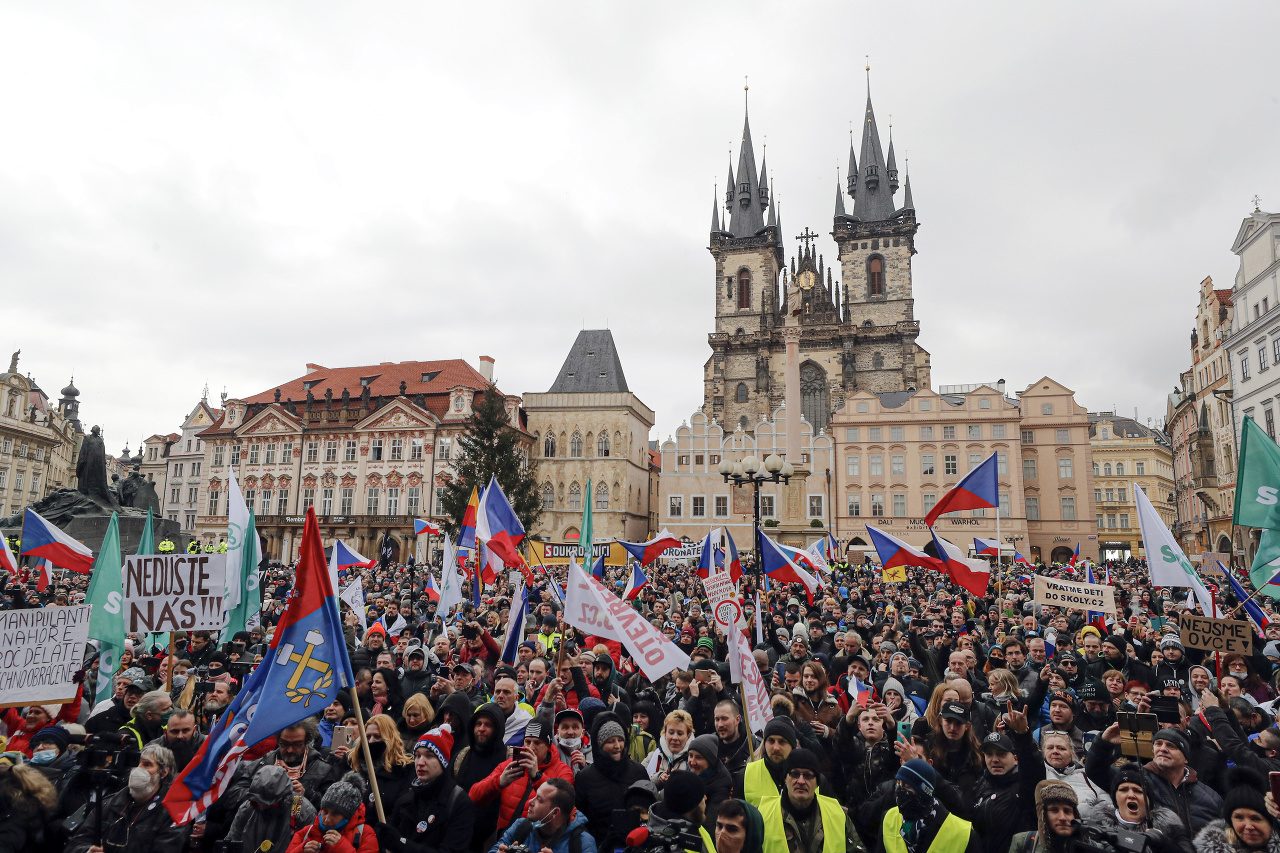 V Prahe sa koná ďalší protest proti opatreniam vlády