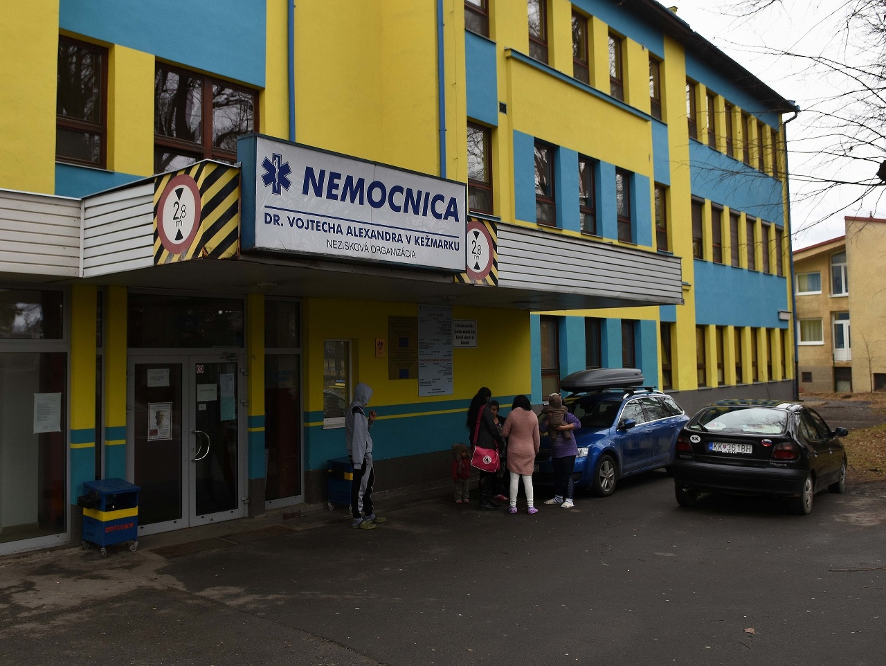 Na snímke budova Nemocnice Dr. Vojtecha Alexandra v Kežmarku