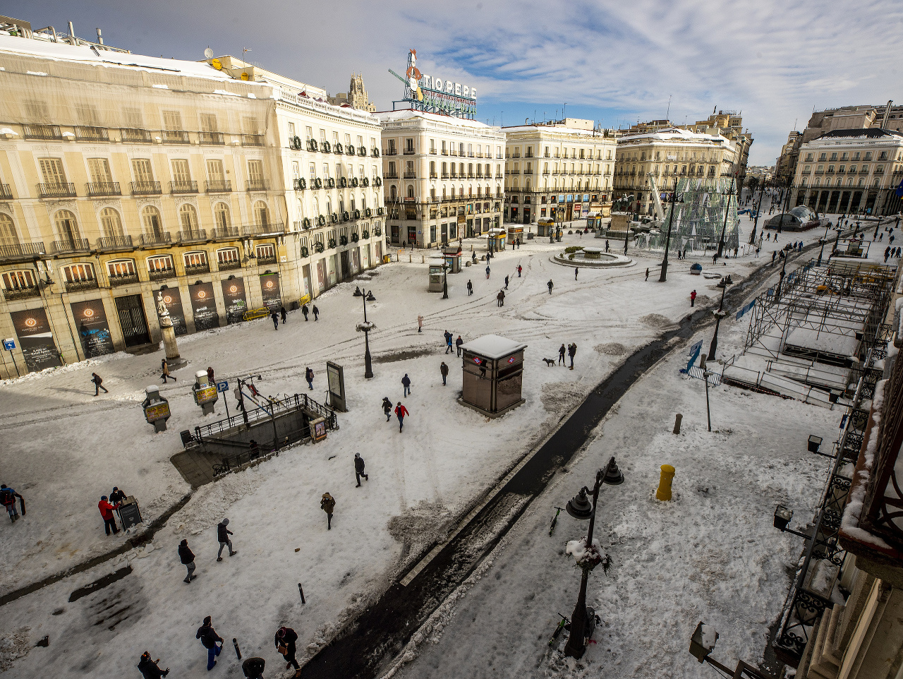 Španielsko sa pripravuje na vlnu mrazov
