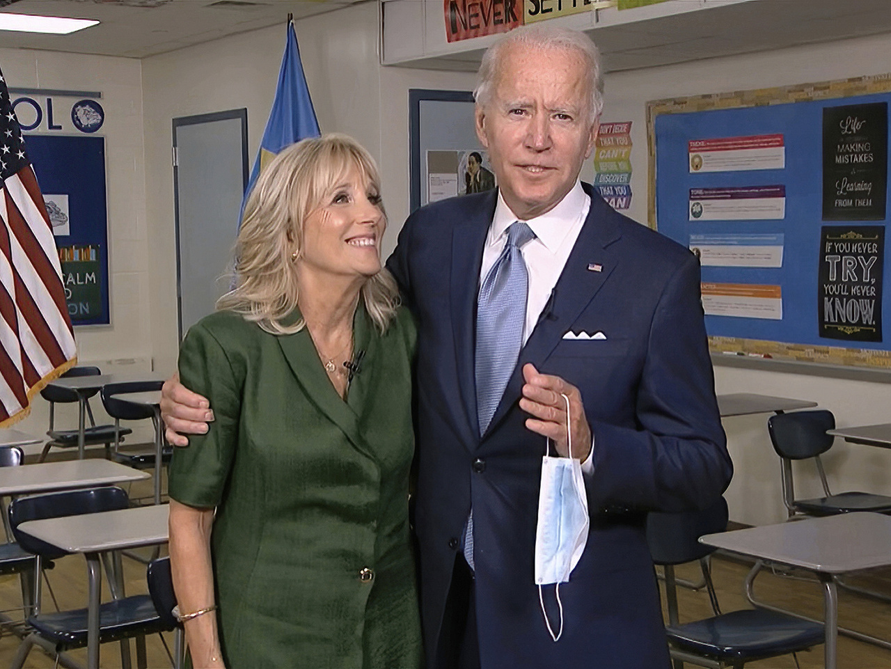  Joe Biden  s manželkou