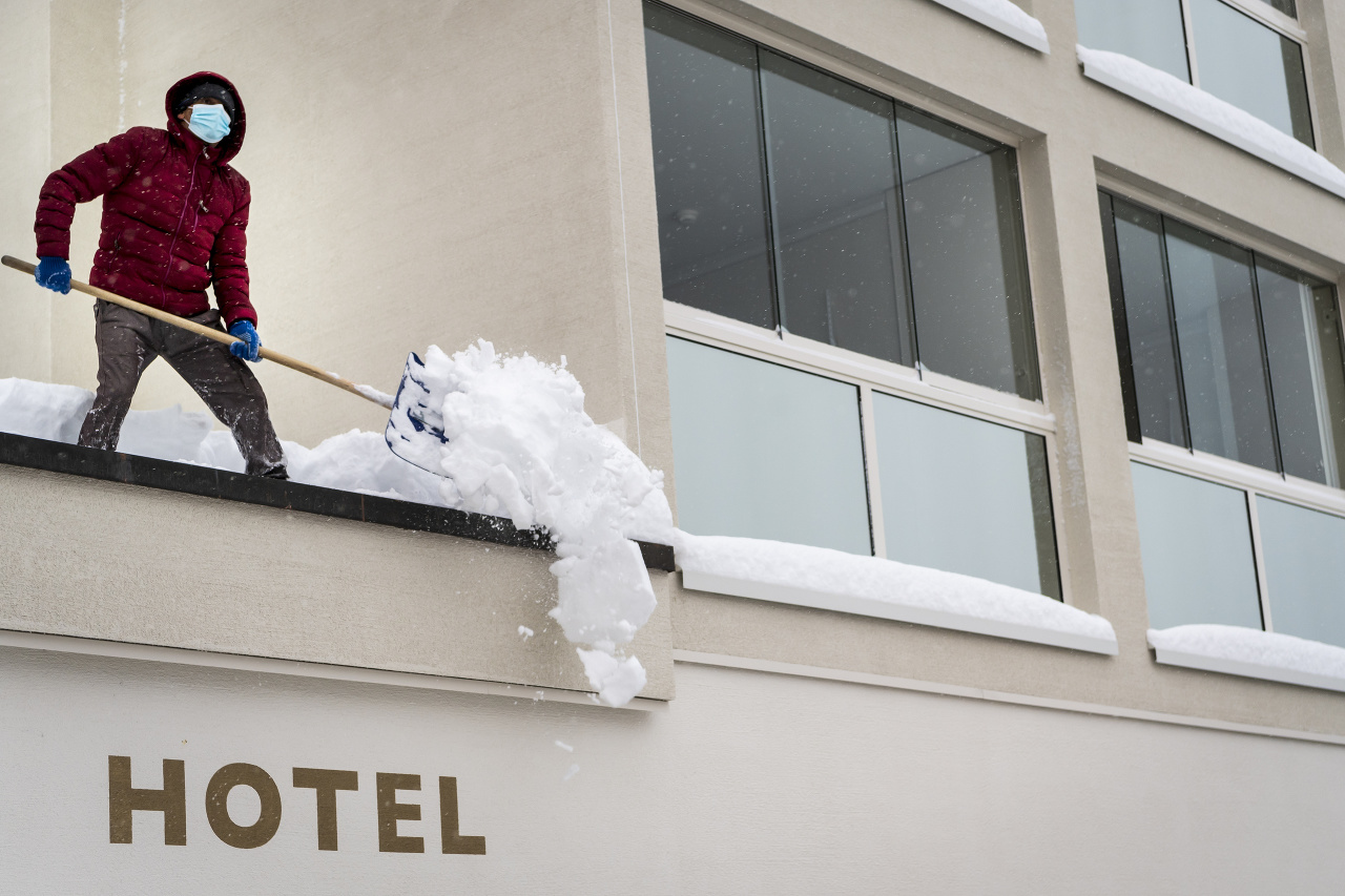 Hotel v luxusnom lyžiarskom stredisku St. Moritz.