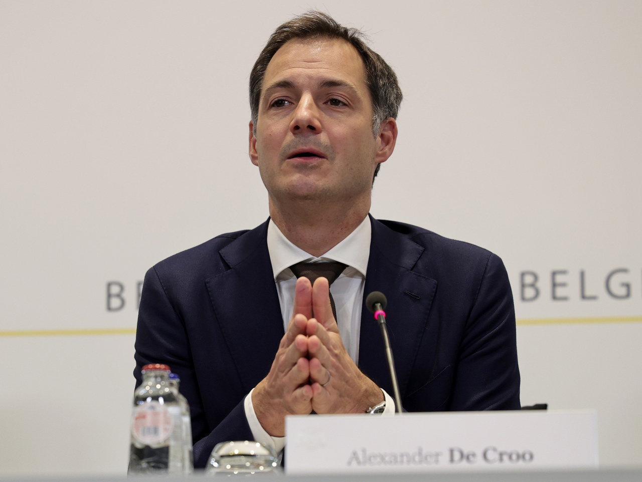Belgický premiér Alexander De Croo