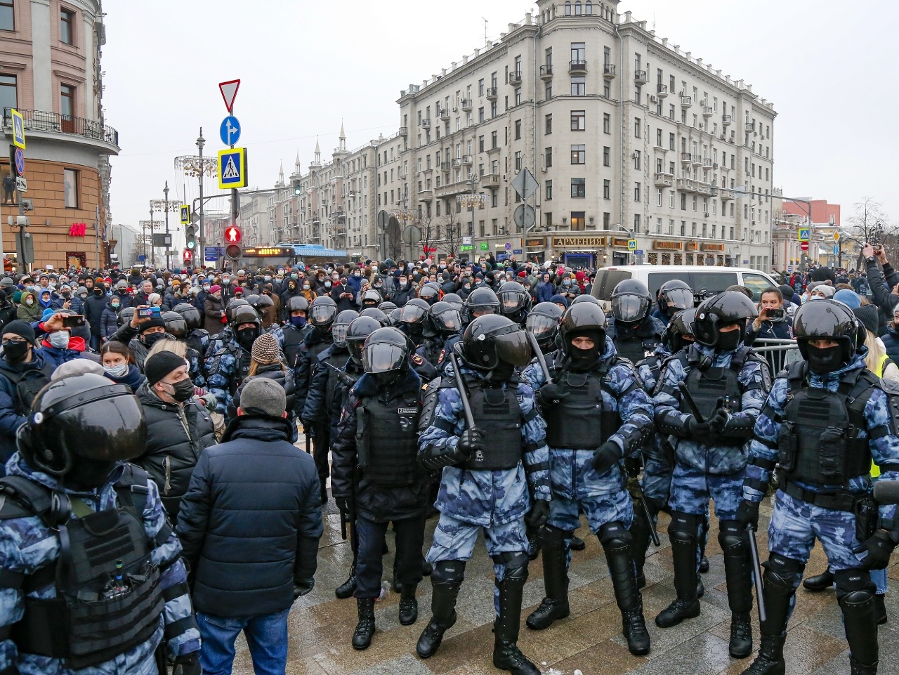 Protest v Rusku