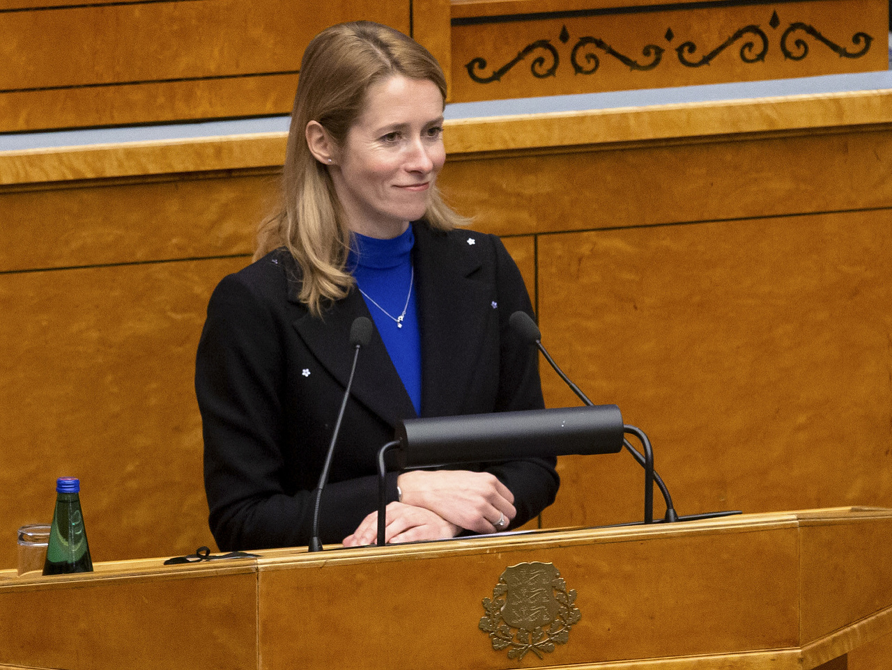 Premiérka Estónska Kaja Kallasová