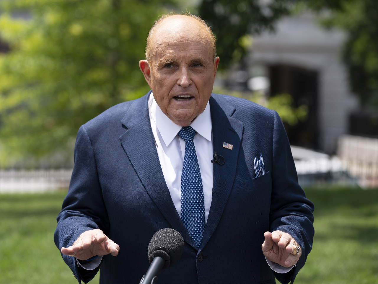 Rudy Giuliani, právnik amerického prezidenta Donalda Trumpa