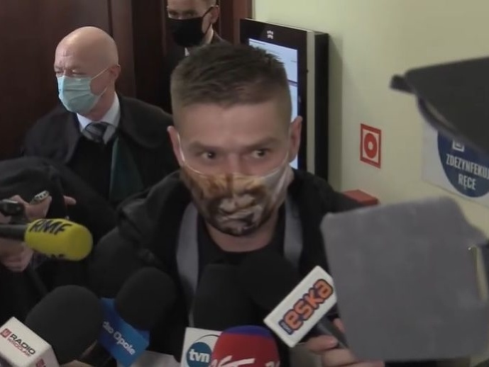 Tomasz Komenda po výroku súdu.