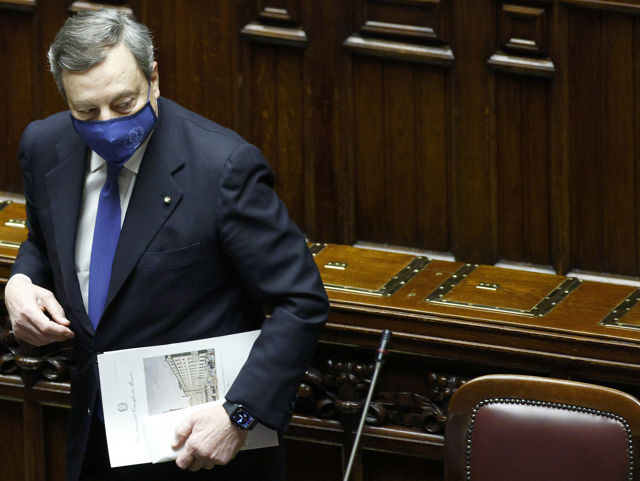 Nový taliansky premiér Mario Draghi
