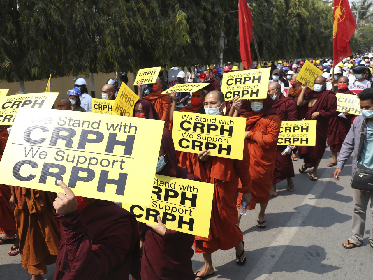 Protesty v Mjanmarsku pokračujú