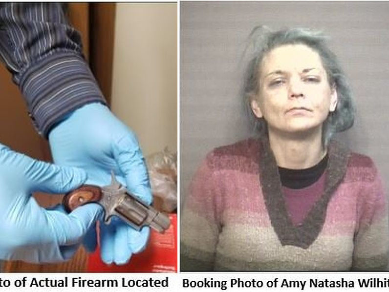 Žena prepašovaa vo vagíne zbraň do väzenia.
