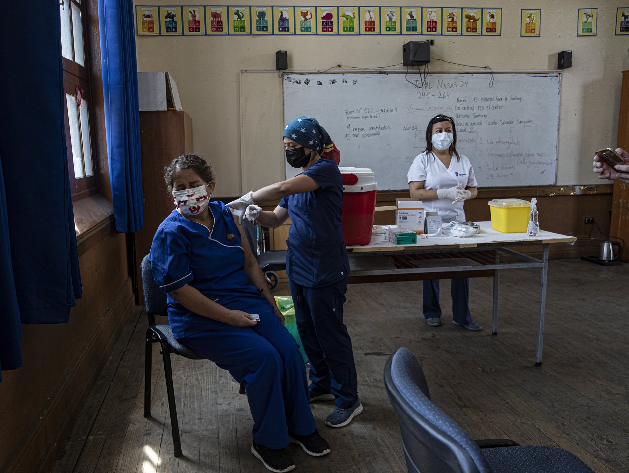 Očkovanie v Čile prebieha rýchlo