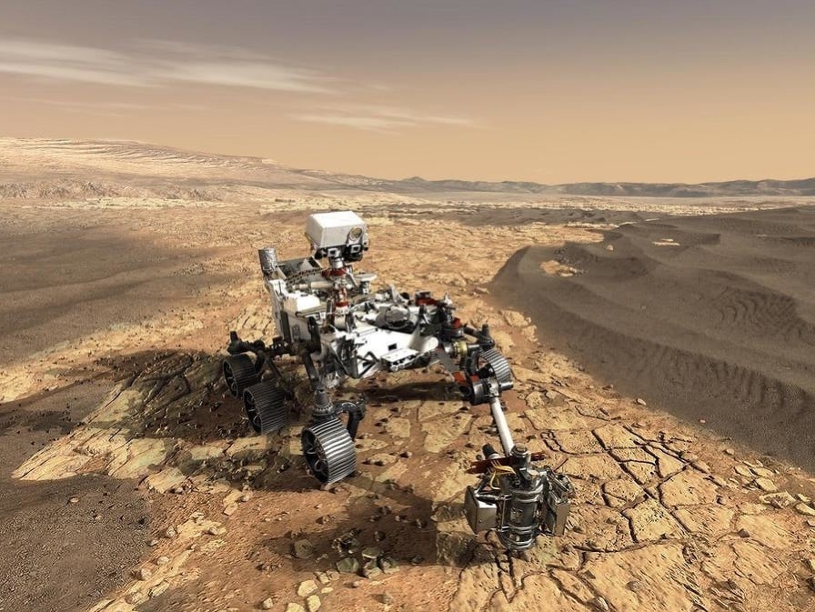 Rover Perseverance pristál na Marse 18. februára v kráteri Jazero.