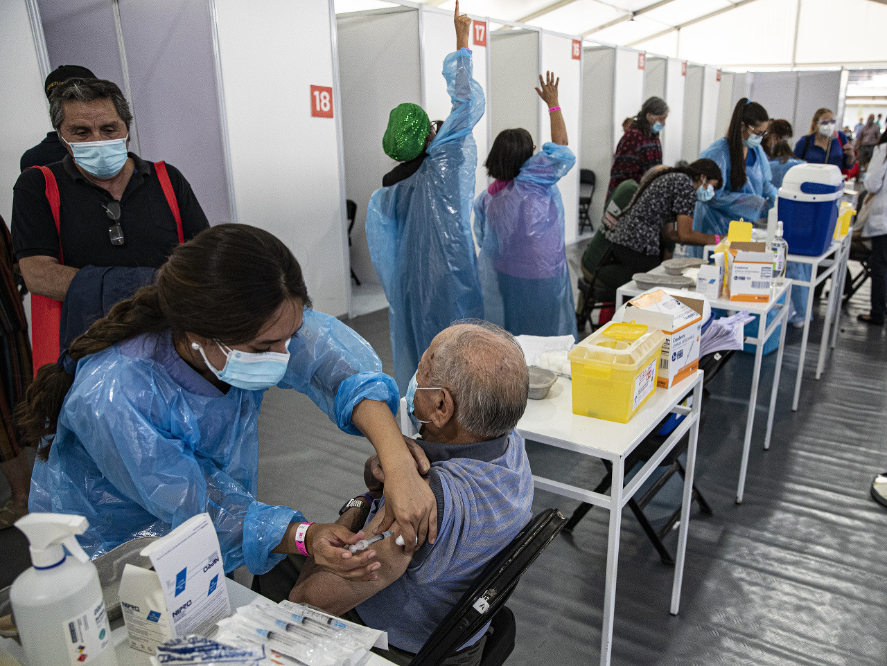 Očkovanie proti covid-19 v Čile