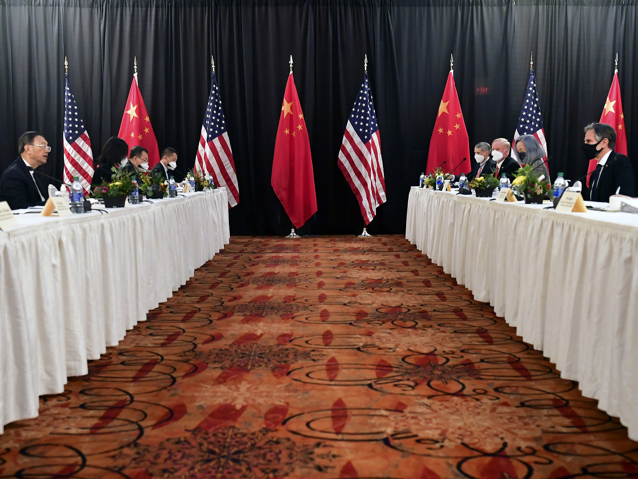 Rokovanie predstaviteľov Číny a USA