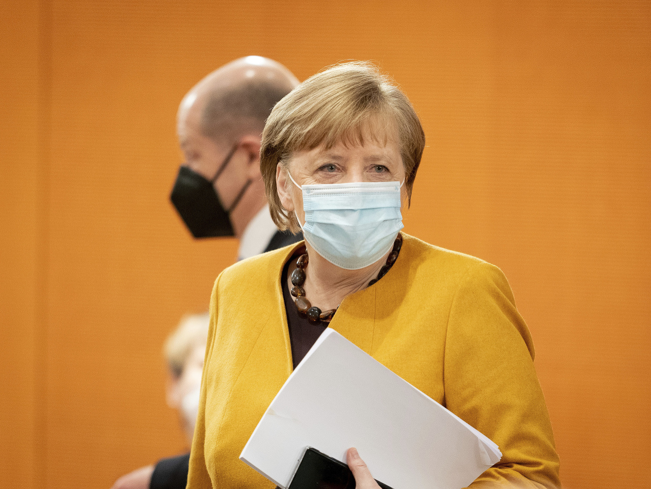 Nemecká kancelárka Angela Merkelová na dnešnom rokovaní.