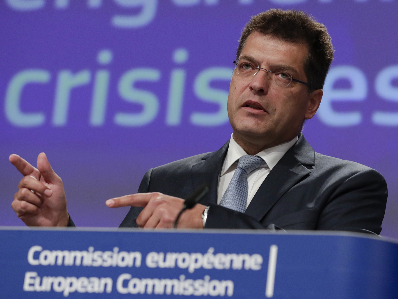 Eurokomisár pre krízové riadenie Janez Lenarčič