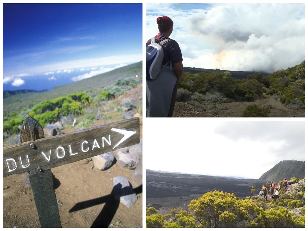 Sopka na Réunione láka turistov