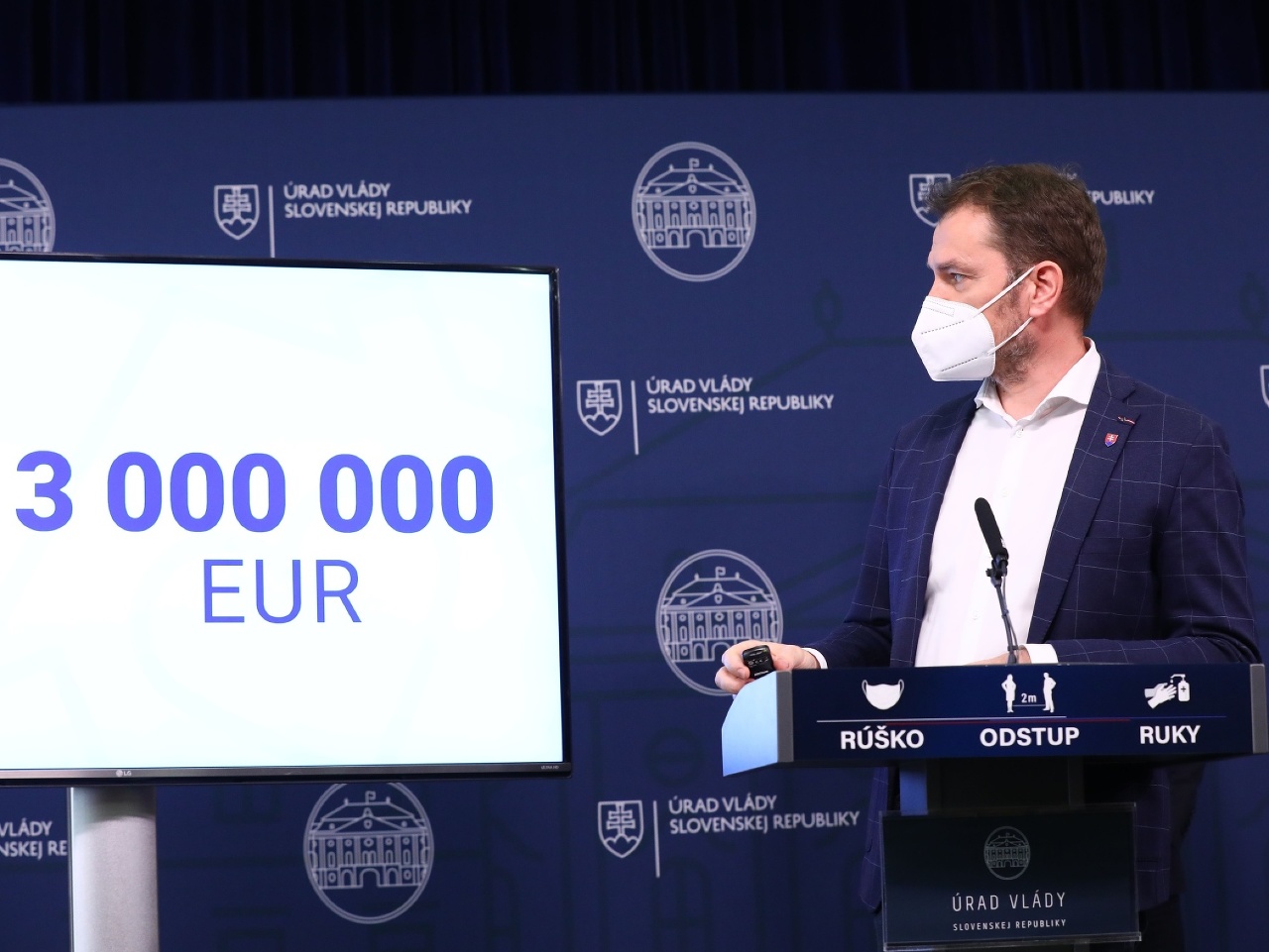 Heger a Matovič rozdelia milióny eur z rezervy. 