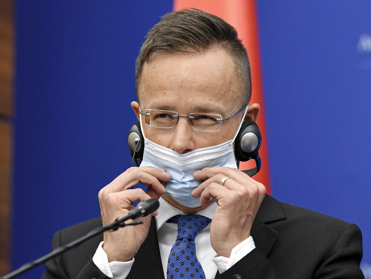 Maďarský minister zahraničných vecí Péter Szijjártó