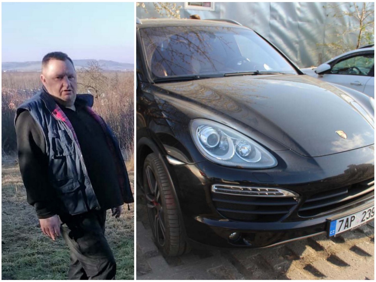 Jan Vaculík a jeho nájdené Porsche Cayenne