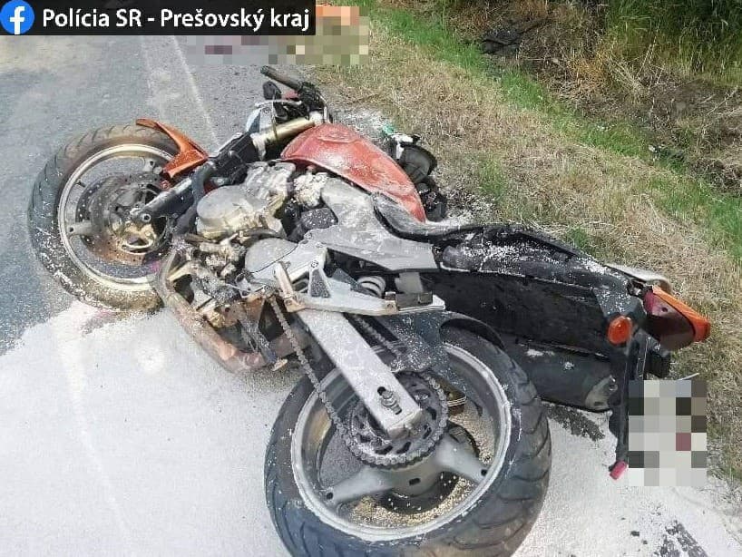 Nehoda v okrese Vranov nad Topľou