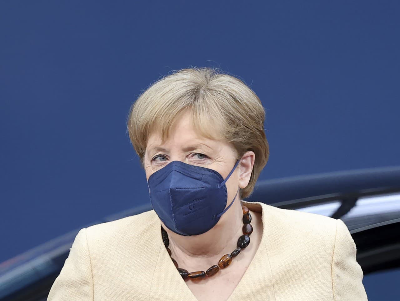 Angela Merkelová na summite Európskej únie 