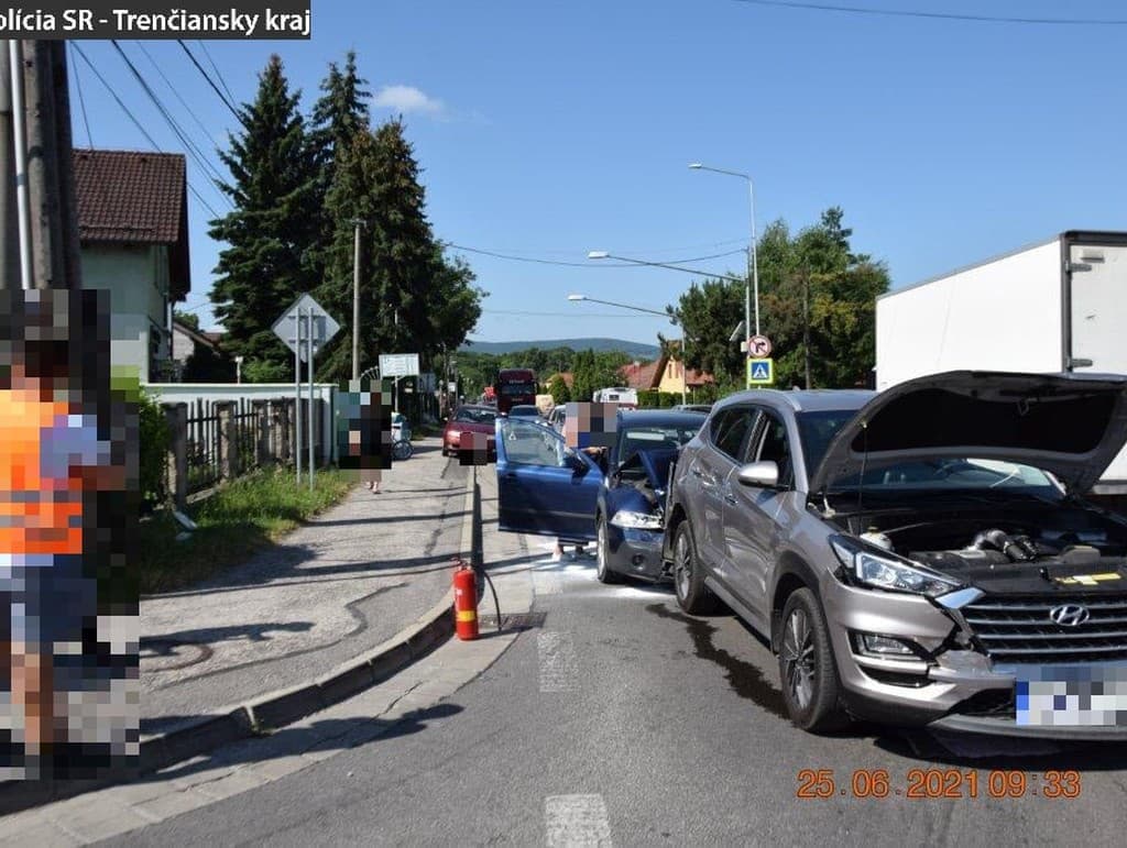 Nehoda v Novákoch